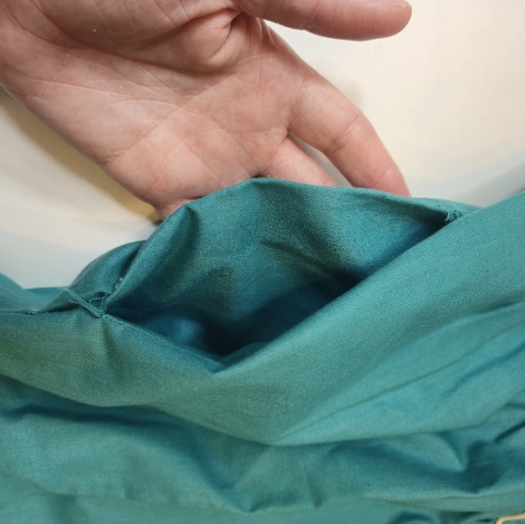 Vintage Turquoise Bodysuit Sz 9 - Picture 2 of 9